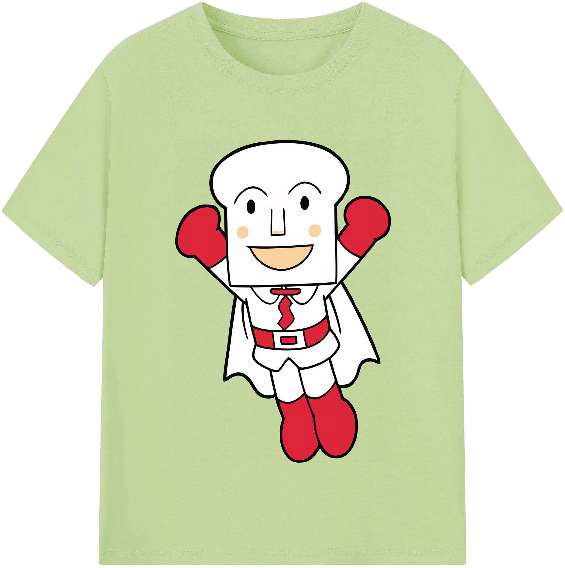 （画像用） アンパンマン Anpanman 綿100％半袖Tシャツ（フロントプリント）